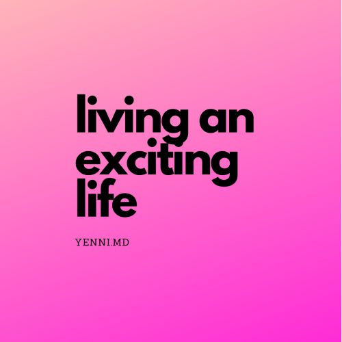 thumbnailimage of Yenni's Blog: Living an Exciting Life